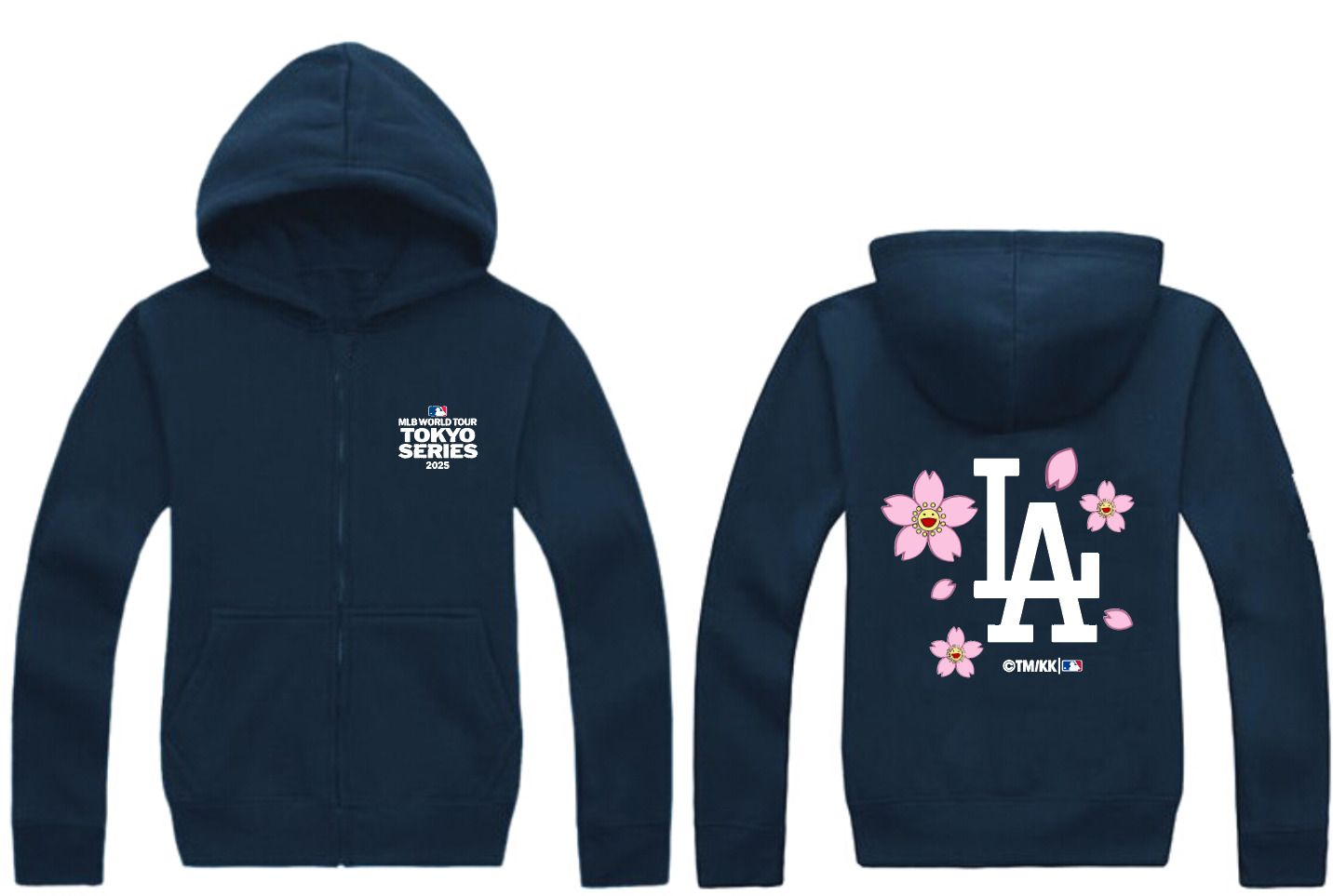 Men Los Angeles Dodgers Blank Dark Blue Zipper hoodie 2025 MLB Jersey style 1->houston astros->MLB Jersey